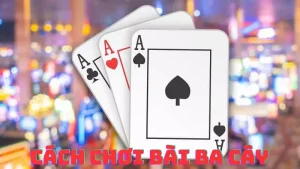 Cách chơi bài 3 cây chi tiết cho người mới