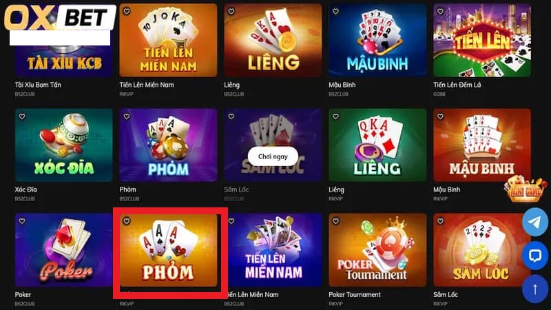 Chiến thuật chơi phỏm trực tuyến hay