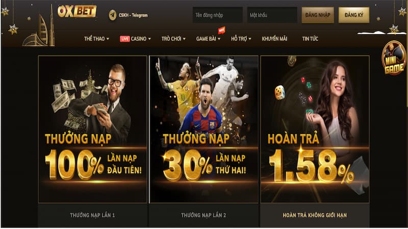 Thưởng nạp tiền mỗi ngày
